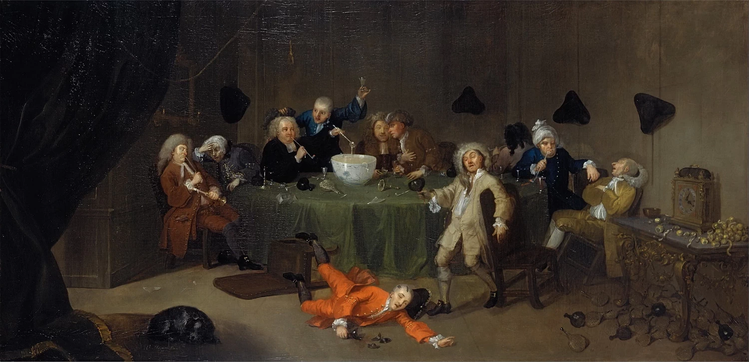 Una conversazione moderna di mezzanotte - Yale Center for British Art, Paul Mellon Collection